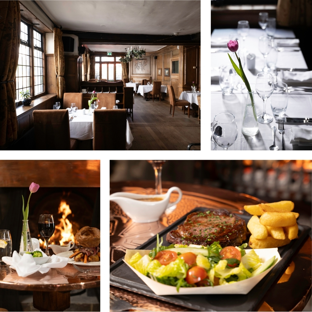 White Hart - Tudor's restaurant - A feast of tradition